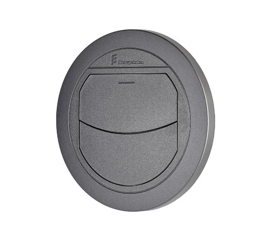 Air duct closing D50 / 60 mm black
