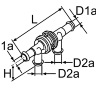 Reverse valve 18х18х18х18