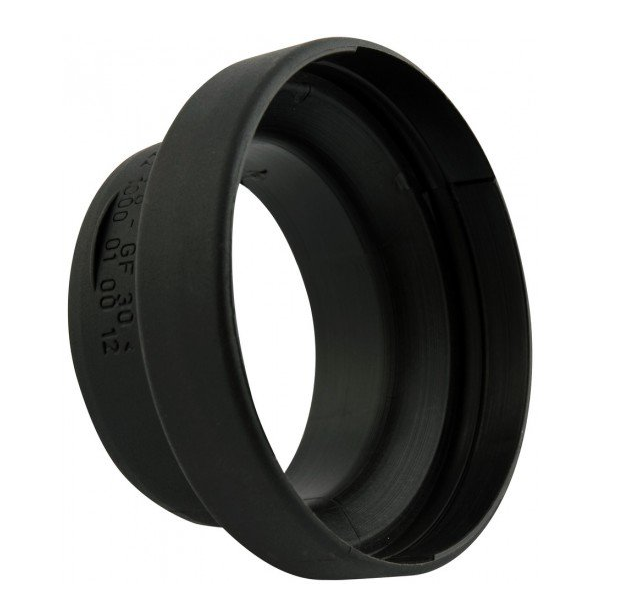 Adapter from plastic 90/75 mm for air duct