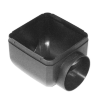 Adapter from heater to duct D4 D90 90 °